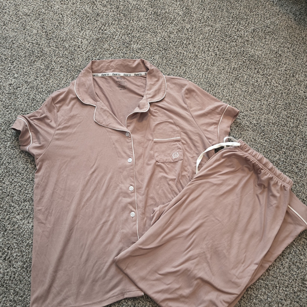 Born Soft Pink Pajama Set